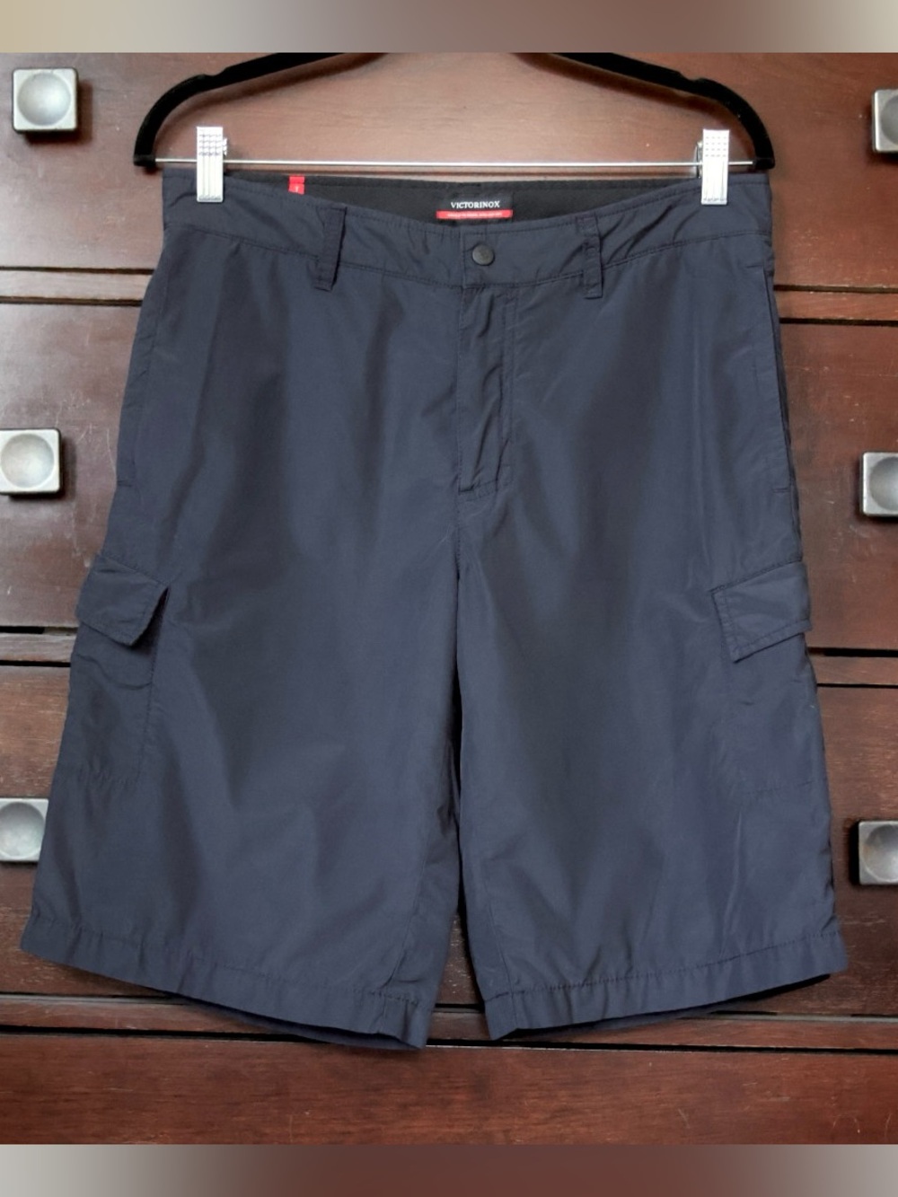 Victorinox Swiss Army Technical Cargo Shorts Navy 30 Gorpcore Outdoor